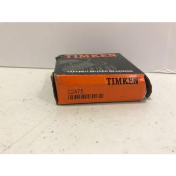  02475 Tapered Roller Bearing