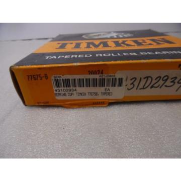  77675B Tapered Roller Bearing Single Cup 77675-B 6.7500&#034; OD 1.5000&#034; NIB