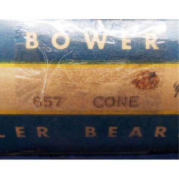 BOWER TAPER ROLLER BEARING 657 CONE 2.8750&#034; BORE