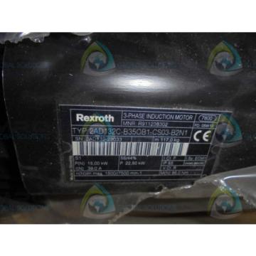 REXROTH 2AD132C-B350B1-CS03-B2N1 3-PHASE INDUCTION MOTOR *NEW IN BOX*