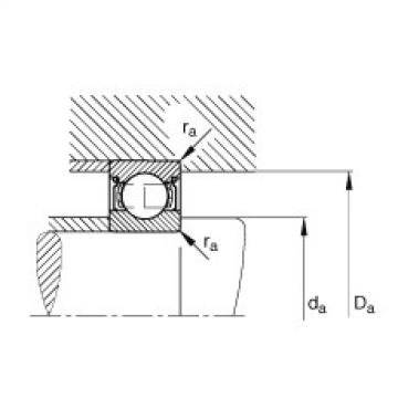 FAG Germany Deep groove ball bearings - 6019-2Z