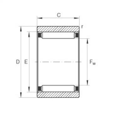 FAG Germany Needle roller bearings - RNAO30X40X17-XL