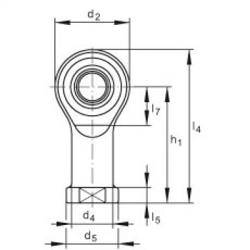 FAG Germany Rod ends - GIKSR14-PS