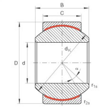 FAG Germany Radial spherical plain bearings - GE30-PW