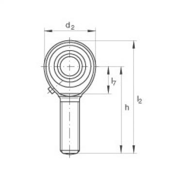 FAG Germany Rod ends - GAKL25-PB