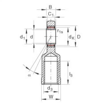 FAG Germany Gelenkk&ouml;pfe - GIL70-UK-2RS