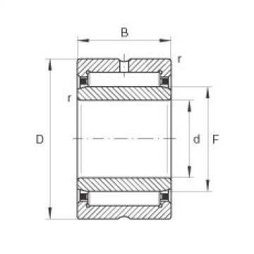 FAG Germany Needle roller bearings - NA4905-XL