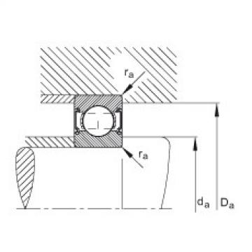 FAG Germany Deep groove ball bearings - 6002-C-2HRS