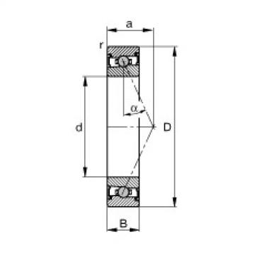 FAG Germany Spindle bearings - HCS7024-E-T-P4S