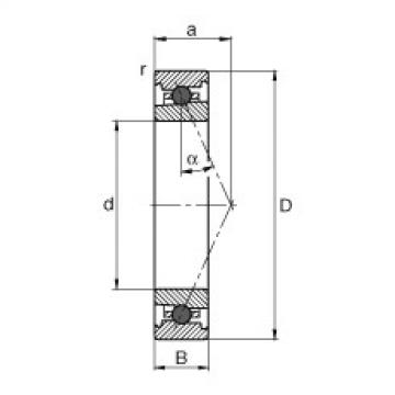 FAG Germany Spindle bearings - HC71911-E-T-P4S