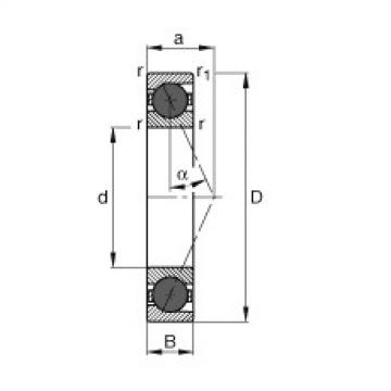 FAG Germany Spindle bearings - HCB7002-E-T-P4S