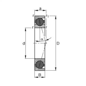 FAG Germany Spindle bearings - HCB7038-C-T-P4S