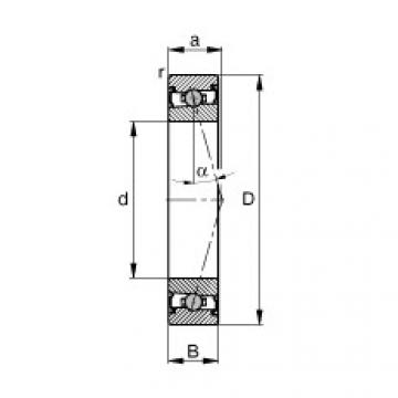 FAG Germany Spindle bearings - HCS71922-C-T-P4S