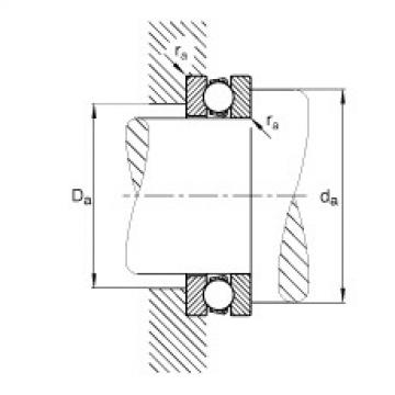 FAG Germany Axial deep groove ball bearings - 51109