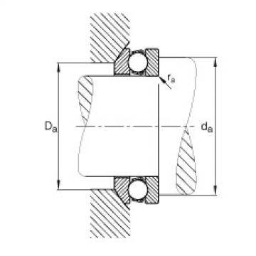 FAG Germany Axial deep groove ball bearings - 53214