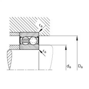 FAG Germany Self-aligning ball bearings - 2208-2RS-TVH