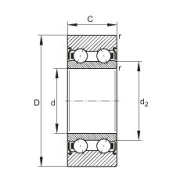 FAG Germany Laufrollen - LR5203-X-2Z-TVH-XL