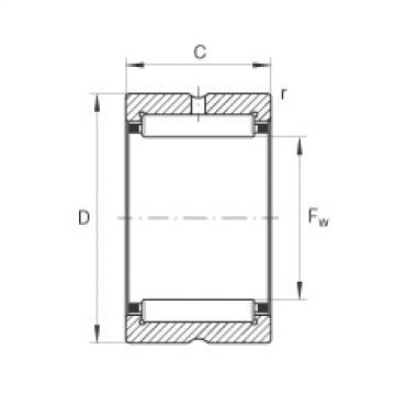 FAG Germany Needle roller bearings - RNA4840-XL