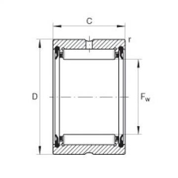 FAG Germany Needle roller bearings - RNA4910-2RSR-XL