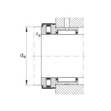 FAG Germany Nadel-Axialzylinderrollenlager - NKXR20-Z-XL