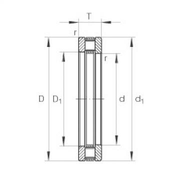 FAG Germany Axial cylindrical roller bearings - 81132-TV