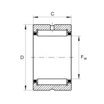 FAG Germany Needle roller bearings - NCS1212