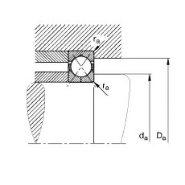 FAG Germany Four point contact bearings - QJ206-XL-MPA