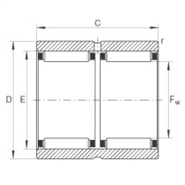 FAG Germany Needle roller bearings - RNAO25X35X26-ZW-ASR1-XL