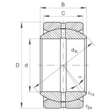 FAG Germany Radial spherical plain bearings - GE25-ZO