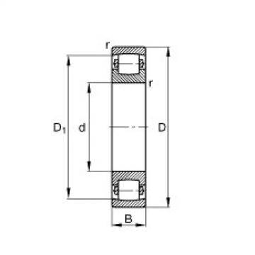 FAG Germany Barrel roller bearings - 20222-MB