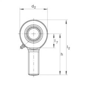 FAG Germany Rod ends - GAL50-DO-2RS