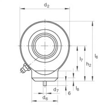 FAG Germany Hydraulic rod ends - GK70-DO