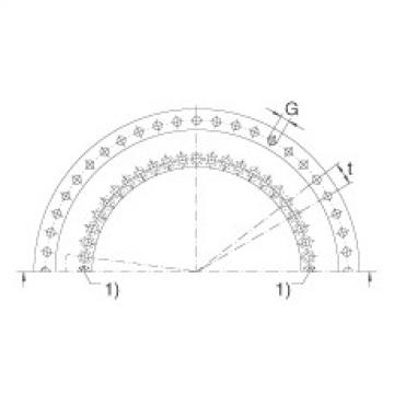 FAG Germany Axial/radial bearings - YRTM150