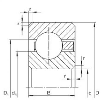 FAG Germany Thin section bearings - CSCD090