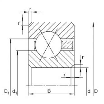 FAG Germany Thin section bearings - CSXA047