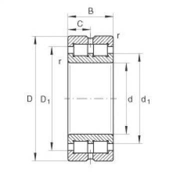 FAG Germany Cylindrical roller bearings - SL014860