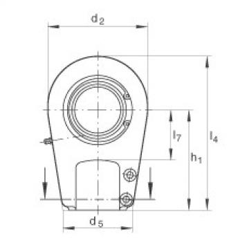 FAG Germany Hydraulic rod ends - GIHRK80-DO