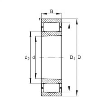 FAG Germany Toroidal roller bearings - C3044-XL-K