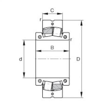 FAG Germany Spherical roller bearings - 230S.1600