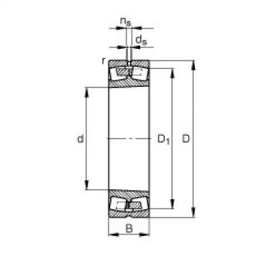 FAG Germany Spherical roller bearings - 231/850-B-K-MB