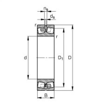 FAG Germany Spherical roller bearings - 239/750-MB