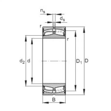 FAG Germany Sealed spherical roller bearings - 24130-BE-XL-2VSR