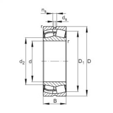 FAG Germany Spherical roller bearings - 23056-BE-XL