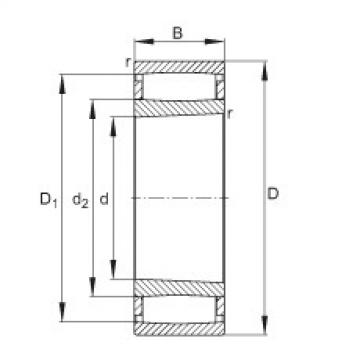 FAG Germany Toroidal roller bearings - C3088-XL-K-M1B