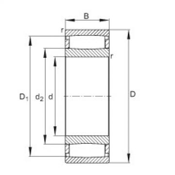 FAG Germany Toroidal roller bearings - C31/600-XL-M1B