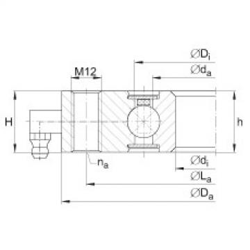 FAG Germany Four point contact bearings - VU130225