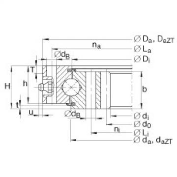 FAG Germany Four point contact bearings - VI160288-N