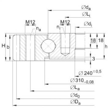 FAG Germany Four point contact bearings - VA160302-N