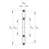 FAG Germany Axial needle roller bearings - TC1018