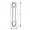 FAG Germany Axial deep groove ball bearings - DL50 #1 small image